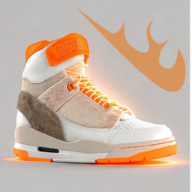 Air Revolution djmoose PE sneaker, three-quarter view