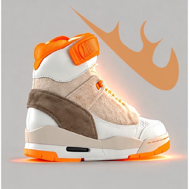 Air Revolution djmoose PE sneaker, side profile