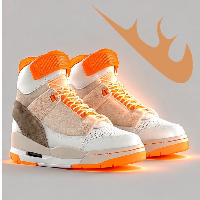 A pair of Air Revolution djmoose PE sneakers